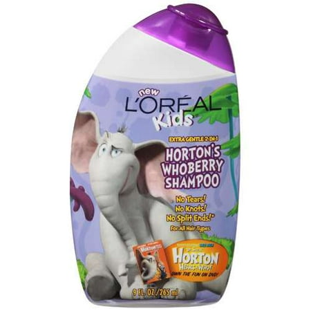 L'oreal Kids: Extra Gentle 2-In-1 Horton's Whoberry Shampoo, 9 fl oz