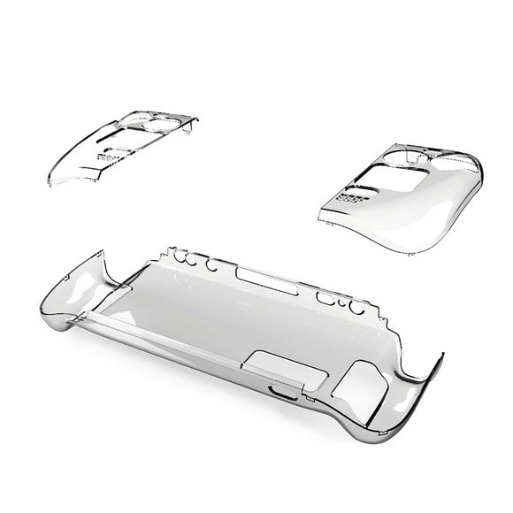 Estuche para máquina de juegos Sidaley carcasa dura desmontable transparente para Steam Deck