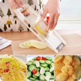 thumbnail image 2 of Vegetable Cutter Vegetable Cutter for Fruits and Vegetables Julienne Cutter for Thin Strips Planer for Fine Vegetables Kitchen Planer, 2 of 4