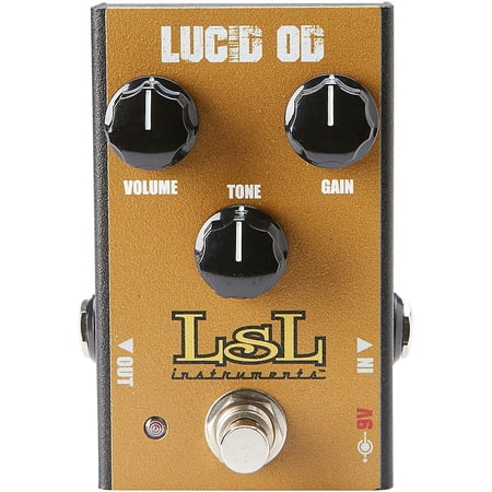 LsL Instruments LUCID-OD Effects Pedal Gold