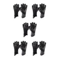 thumbnail image 3 of Guantes de fútbol Soidarity portero para niños adultos tamaño Falcon gruesos antideslizantes negros, 3 of 6