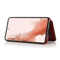 thumbnail image 4 of SaniMore for Samsung Galaxy S22 Case Multi-Functional Wallet Card Holder, Premium PU Leather Cover Vehicle Magnetic Support Kickstand Shockproof Protective Shell for Samsung S22, Red, 4 of 8