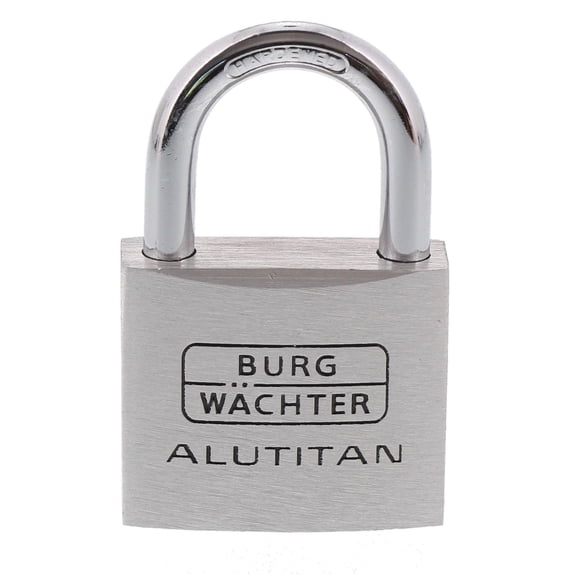 Burg Wächter Padlock, Set of 2, 6.5 mm Shackle Thickness, 4 Keys, Duo 770 40 SB, 6,5 mm