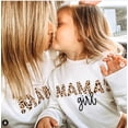 thumbnail image 2 of Seyurigaoka Seyurigaoka Infant Baby Girl Pullover Long Sleeve Tops Spring Autumn Letter Mama Tops, 2 of 3