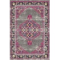 thumbnail image 2 of Handcraft Rugs Persian Rug - Faded, Oriental Distressed Area Rug - Modern Vintage Design Persian Area Rug - Abstract, Multicolor Kashan Design Persian Rug - Gary/Cherry/Navy Blue/Yellow 8 x 10 feet, 2 of 5