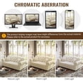 thumbnail image 6 of 63'' Velvet Chesterfield Sofa, Modern Loveseat Couches for Living Room, Comfy Tufted Back Love Seat Sofas, 2 Pillows & Rolled Arms for Small Spaces, Bedroom, Apartment, Office, Beige, 6 of 11
