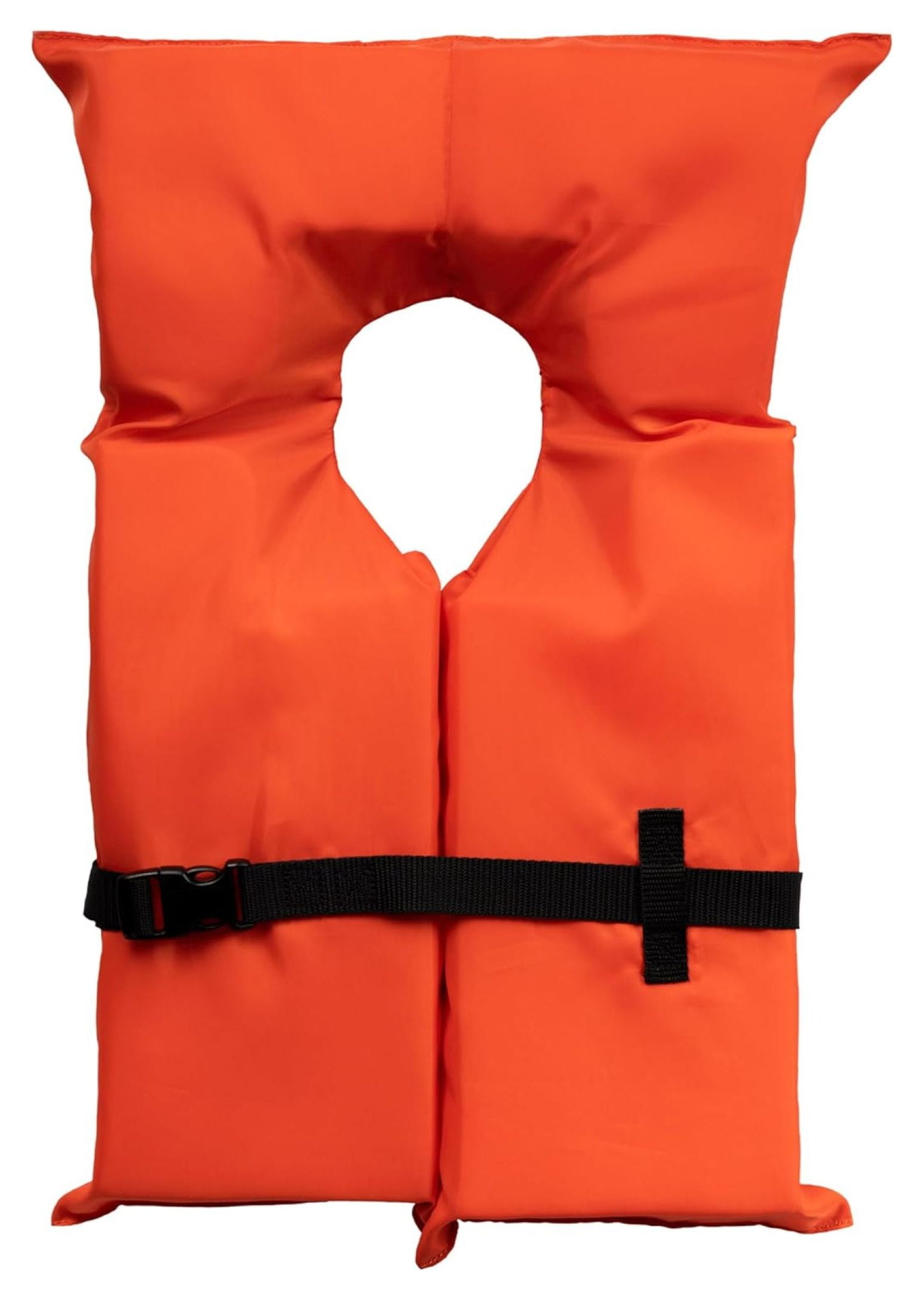 Keyhole Life for Adults | US Guard (USCG) Approved Type 2 Basic Universal Foam Life Vest Preserver (PFD) in Orange