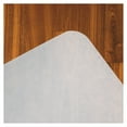 thumbnail image 6 of Cleartex® Polypropylene Rectangular Anti-Slip Foldable Chair Mat for Hard Floors - 36" x 48", 6 of 9