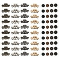thumbnail image 1 of Minkissy 40 Sets Crafting Studs Alloy Clothing Accessory for Bags Silver, 1 of 5