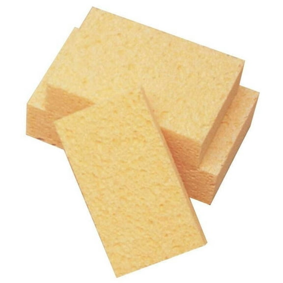Cellulose Sponge, 7 L x 4-1/2 W x 2 H in, Large