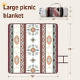 thumbnail image 3 of Picnic Blanket, 79 x 79 inch Waterproof Beach Blanket, Outdoor Travel Camping Mat, 3 of 7