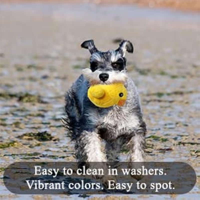 18PCS Random Pet Dog Toys Plush Chew Toy Soft Banana Bone Vegetable Fruit Squeaky Puppy Training Interactive Toy Bite-Resistant Pet Supplies