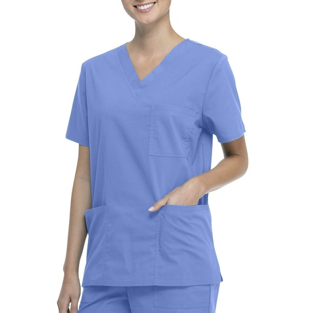 Scrubstar Scrubstar Core Essentials Unisex VNeck Scrub Top Walmart