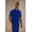 ROYAL BLUE, variant on Men's Helix Scrub Top, 1-Pocket - MotionTech Fabric, Wrinkle-Resist, Chest Pocket, Regular Fit, Short Sleeve (Sizes Vary)