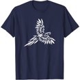 thumbnail image 1 of Flying Cool Parrot Bird Tropical Bird Animal Cockatoo Macaw T-Shirt, 1 of 1
