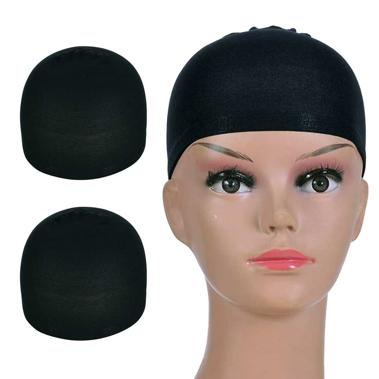 WNG Elastic Nylon Wig Cap, Brown Skin Color Women's Wig Cap, Wig Bald Cap  Storage Care, Wear A Lace Through Net Cap in Front of Wig Net