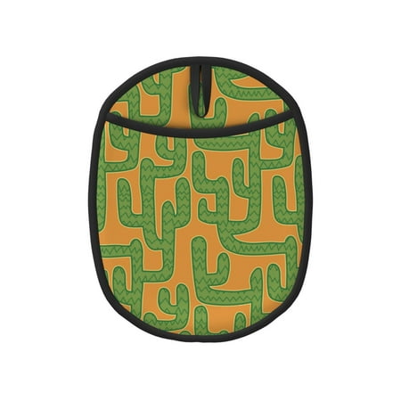 

Tebeau Cactus 2 Print Silicone Pot Holders Multi-Purpose Hot Pads for Kitchen Trivets Potholders Oven Mitts for Baking Cooking Hot Dishes Pans Heat Resistant