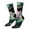 2 Black-2, variant on Snake Holding A Lotus Print Adult Socks for Men & Women,Calf Socks, Ankle Socks,Boots Socks,Breathable Casual Sock,Unisex Crew Socks
