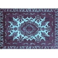 thumbnail image 1 of Ahgly Company Indoor Rectangle Oriental Light Blue Industrial Area Rugs, 6' x 9', 1 of 4