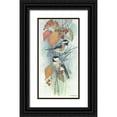 thumbnail image 1 of Phillips, Anita 14x24 Black Ornate Wood Framed with Double Matting Museum Art Print Titled - New Chickadee I, 1 of 4