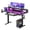 Black1, variant on Sioweci Standing Desk, 48x24 Inch Adjustable Sit Stand Desk with Bookshelf & Monitor Stand, Standing Gaming Desk with LED Light Strip, Stand up Desk for Home Office