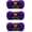 Purple, variant on Red Heart Super Saver Spring Green Yarn - 3 Pack of 198g/7oz - Acrylic - 4 Medium (Worsted) - 364 Yards - Knitting/Crochet