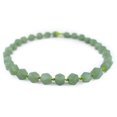 thumbnail image 3 of The Bead Chest Afghan Cornerless Cube Jade Beads 10mm Afghanistan Green Faceted Gemstone Large Hole 20 Inch Strand, 3 of 4