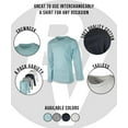 thumbnail image 4 of BROOKLYN VERTICAL Boys 4 Pack Long Sleeve Soft Cotton Tee Shirts Undershirts, 4 of 5