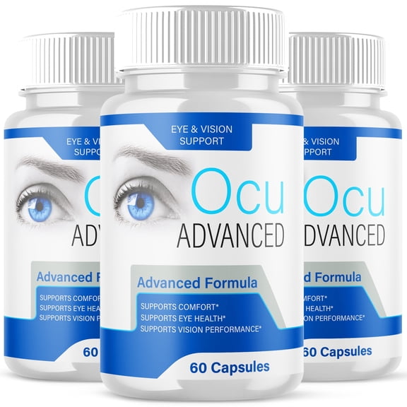 Ocu Advanced Vision Care Pills Advanced Formula Eye Health Supplement OcuAdvanced 180 Capsules