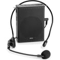 thumbnail image 1 of Portable Mini Voice Amplifier, Built-In Rechargeable Wired Portable Microphone and Speaker with Waist-Band, Bluetooth Megaphone PA System Supports MP3, Aux for Teachers, Trainers, Presenters, 1 of 9