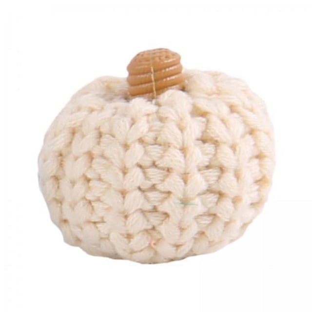 Calabaza tejida,Festival de Decoración de calabaza tejida mini,Calabaza artificial DIY Adorno para el hogar de Halloween,Modelo de calabaza de simulación de Acción de