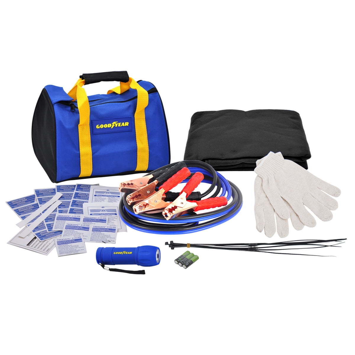 GoodYear Travel Safety Kit GY3005 Roadside Emergency Car Kit with