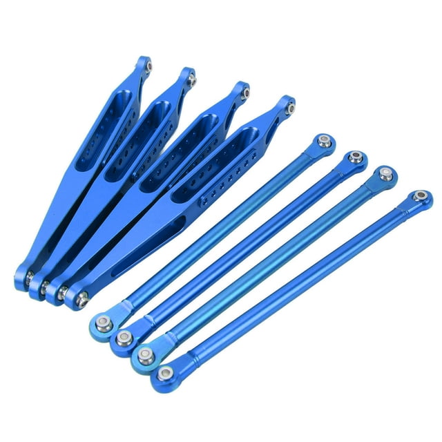 RC Upper Lower Trailing Arms,Aluminum Alloy RC Suspension Arm Link Lever for LOSI 1/8 LMT RC Car