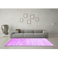 thumbnail image 3 of Ahgly Company Indoor Square Abstract Purple Contemporary Area Rugs, 6' Square, 3 of 4