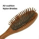 thumbnail image 3 of Sandalwood Hair Brush Wooden Natural Handmade Detangling Massage Hair Comb with Gift Box, 3 of 5