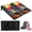 4'x2' Sunset Palm Trees, variant on Cornhole Board Set 4x2 Regulation Size Billiards Table Style Cornhole Set with Carrying Bags & 8 Bean Bags Corn Hole Boards Bean Toss Games - Twill Pattern