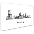 thumbnail image 2 of Trademark Fine Art 'Austin Texas Skyline WB-BW' Canvas Art by Marlene Watson, 2 of 3