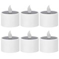 thumbnail image 2 of Luces de vela, 6 piezas de velas de energía solar LED, lámpara de vela para el hogar, confiable y duradera, 2 of 12