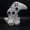 White, variant on 3D Printed Crystal Handle Bracket, Suitable for Various Handles Such As Xbox/Ps4/Ps5, Compatible with Various Game Consoles