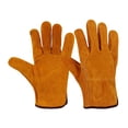 thumbnail image 1 of S SERENABLE Gants de Soude en Cuir Résistants à la Chaleur Sans Doublure en Coton, 1 of 9