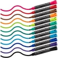 thumbnail image 3 of Quartet Dry Erase Markers, White Board Markers, Chisel Tip, Enduraglide, 12 DIFFERENT ASSORTED COLORS, Bulk Whiteboard Dry Erase Colored Pens For Markerboard, Teachers, Classroom School Supplies., 3 of 7