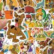 thumbnail image 2 of Pegatinas Scoobys Doos Dogs, vinilo impermeable, anime, 50 unidades, 2 of 4