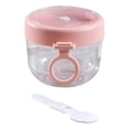 thumbnail image 3 of FRCOLOR 1 Set Portable Mini Salad Bowl in Transparent Color, 3 of 8