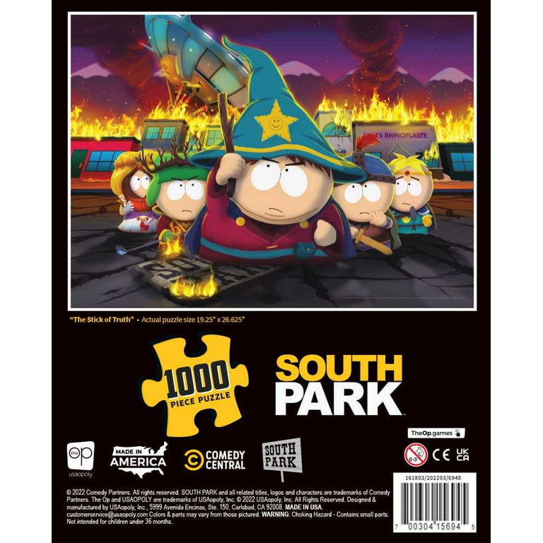 South Park The Stick of Truth 1000-Piece Puzzle, by opoly