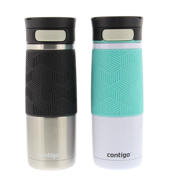 Contigo Autoseal Transit Stainless Steel Travel Mug with Grip, 16oz