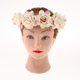 thumbnail image 2 of Flor Corona Diadema Rattan Vine Guirnalda Guirnalda Boda Nupcial Hair Hoop do Colcomx Diadema de flores Boho Guirnalda, 2 of 8