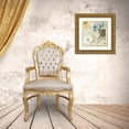 thumbnail image 3 of Wang, Melissa 12x12 Gold Ornate Wood Framed with Double Matting Museum Art Print Titled - Bird Anatomy I, 3 of 4