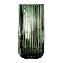 Home Decor Nordic Style Vase Dark Green Vase Contemporary Flower Vase Glass Vase