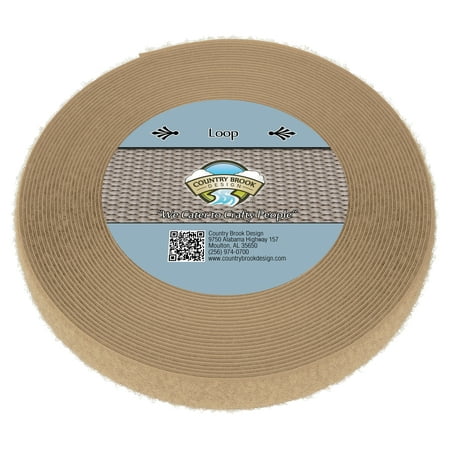

Country Brook Design® Beige Sew On Loop Only (1 inch 50 yards)