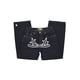 thumbnail image 3 of PROTECT Y2k - Pantalones vaqueros con estampado de estrellas cruzadas y estilo hip hop, estilo gótico, retro, holgados, azules y negros, para hombre, estilo punk, rectos, ropa de calle, 3 of 5